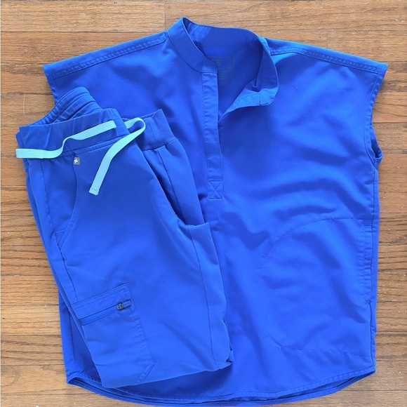Figs Other - Figs Women's Blue Scrub Set